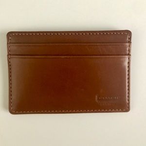 NWT Coach Card Case